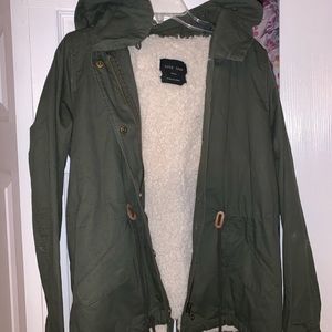 Dark Olive Green Jacket